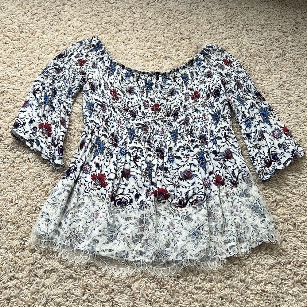 Multicolor Roused Blouse